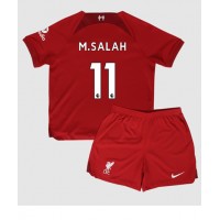 Dres Liverpool Mohamed Salah #11 Domaci za djecu 2022-23 Kratak Rukav (+ kratke hlače)